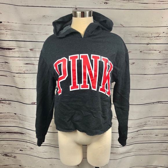 VS Grey/Red Hoodie - Picture 1 of 8